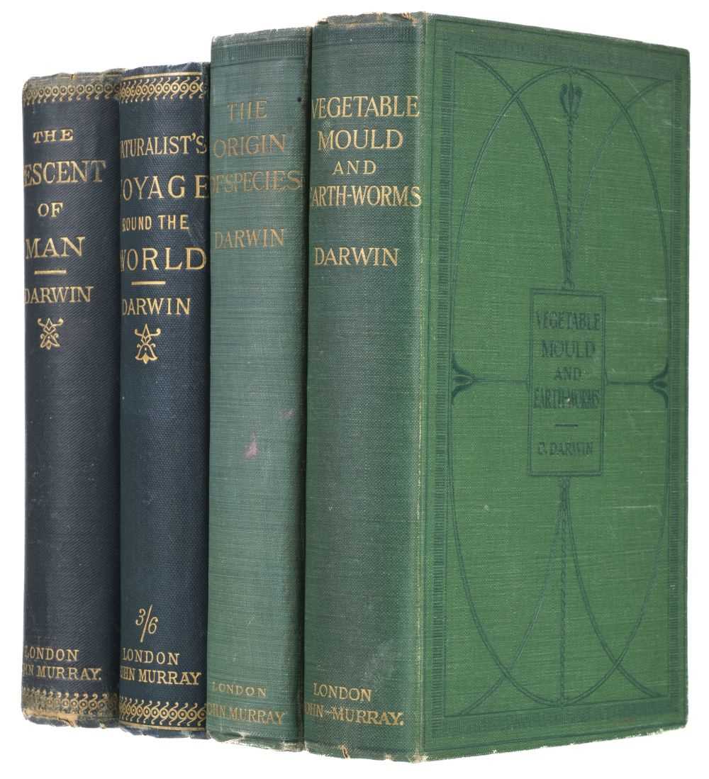 Lot 203 - Darwin (Charles). The Descent of Man, and Selection in Relation to Sex, second edition, revised
