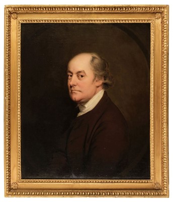 Lot 45 - Joseph Wright of Derby (1734-1797). Portrait of John Harrison, surgeon of Derby, c. 1781