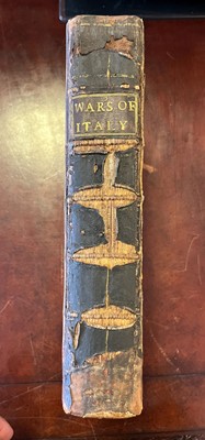 Lot 367 - Guicciardini (Francesco). The Historie of Guicciardin: containing the Warres of Italie, 1599