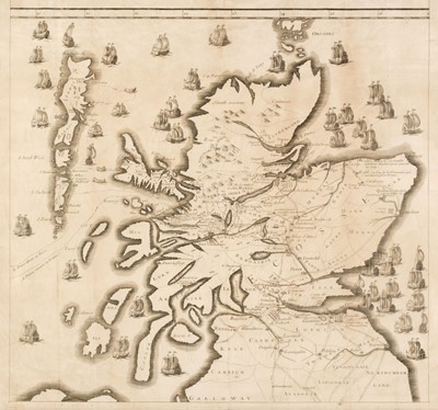 Lot 274 - Scotland. A collection of sixteen maps. 17th - 19th century