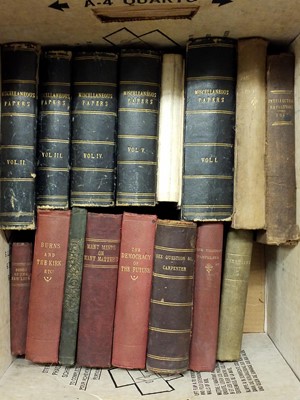 Lot 439 - Political Pamphlets. A collection of 11 volumes of political pamphlets & related, late 19th century