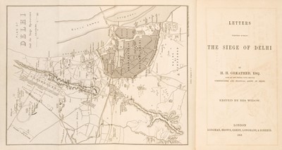 Lot 50 - Greathed (H.H). Letters Written during the Siege of Delhi, 1st edition, 1858