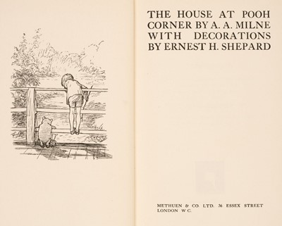 Lot 578 - Milne (Alan Alexander). The House at Pooh Corner