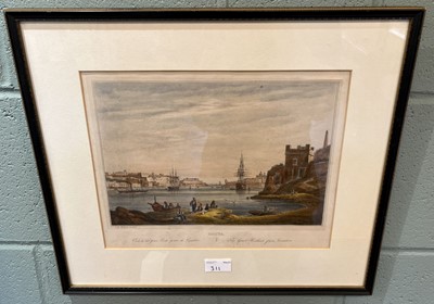 Lot 311 - Malta. Brocktorff (Luigi), Quarantine Harbour of Malta from the new Road, circa 1840