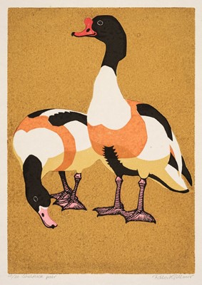 Lot 228 - Gillmor (Robert, 1936-2022). Shelduck pair