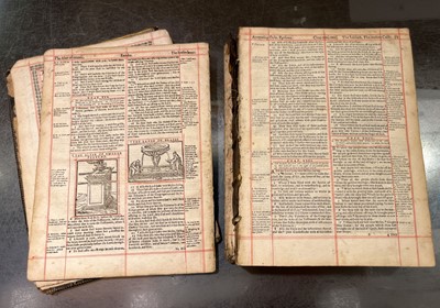 Lot 366 - Bible [English]. The Bible, that is the Holy Scriptures contained in the Old and New Testament, 1599