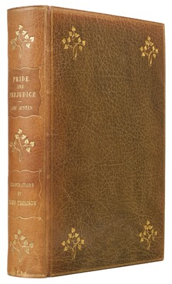 Lot 523 - 1894. Austen (Jane). Pride and Prejudice, illustrated by Hugh Thomson, Large Paper copy, signed, 1894