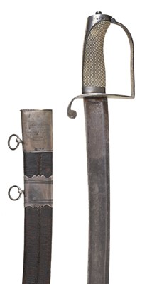 Lot 102 - Sword. A George III cavalry officer's sword