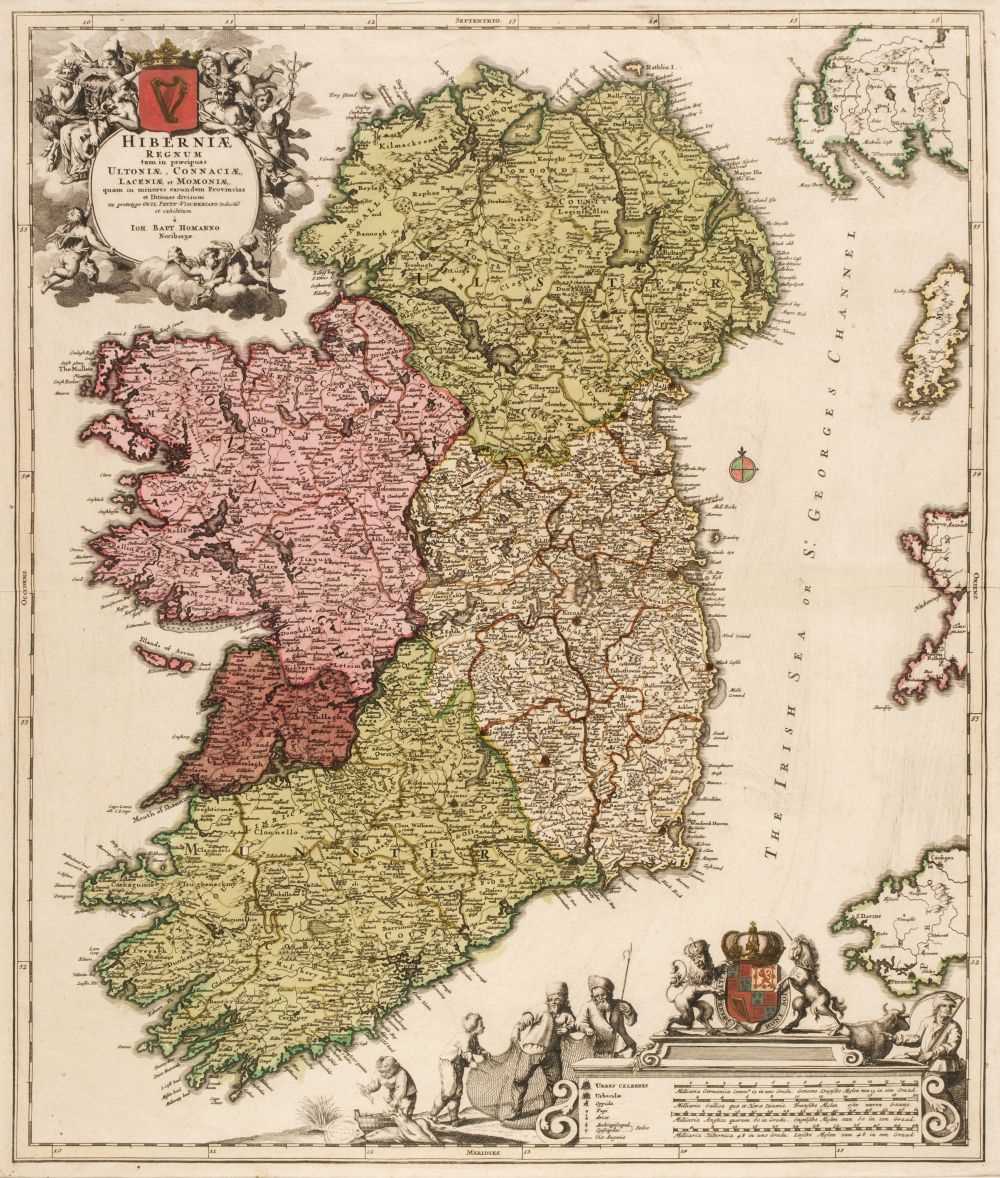 Lot 263 - Ireland. Homann (Johann Baptist), Hiberniae