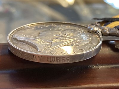 Lot 177 - British South Africa Company Medal 1890-97 (Corpl Hy G. Kinloch. Salisbury Horse)