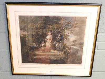 Lot 313 - Morland, George. A Party Angling & The Anglers Repast, J. R. Smith, 1789