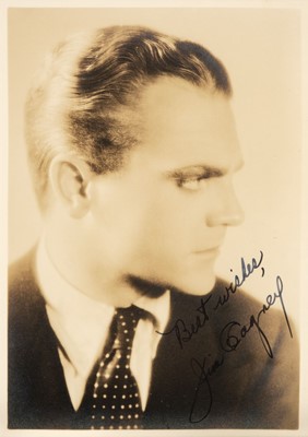 Lot 200 - Cagney (James, 1899-1986). A vintage signed photograph