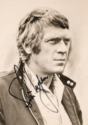Lot 245 - McQueen (Steve, 1930-1980). A signed photograph