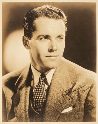 Lot 220 - Fonda (Henry, 1905-1982). A vintage signed publicity photograph