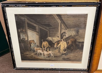 Lot 300 - Giles (J. West). J. F. Herring's Stable Scenes, No. 1 Carriage Horses, 1852