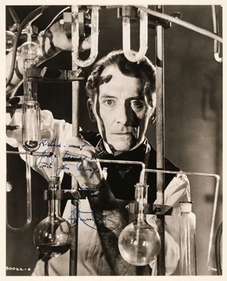 Lot 209 - Cushing (Peter, 1913-1994). A signed and inscribed photograph