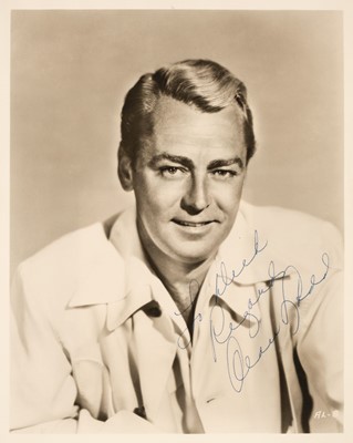 Lot 235 - Ladd (Alan, 1913-1964). A vintage signed and inscribed photograph