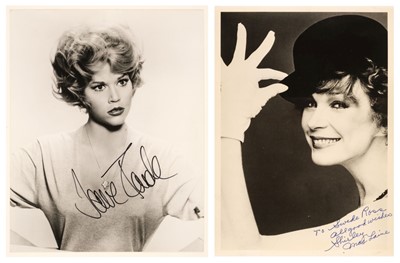 Lot 221 - Fonda (Jane, 1937-). A signed glossy photograph of the actress as a young woman