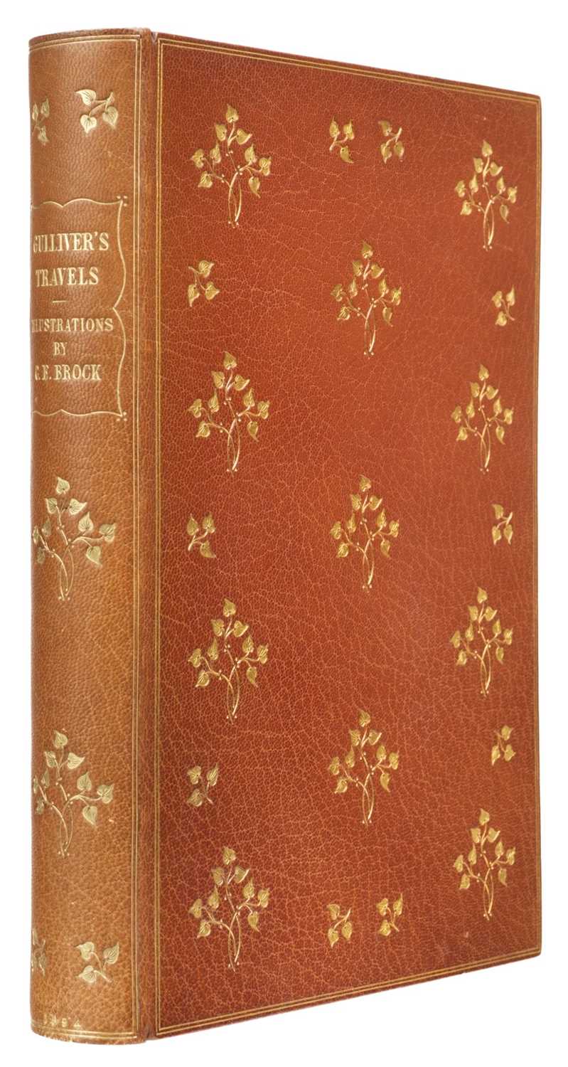 Lot 532 - Binding. Swift (Jonathan). Travels into Several Remote Nations of the World, 1894