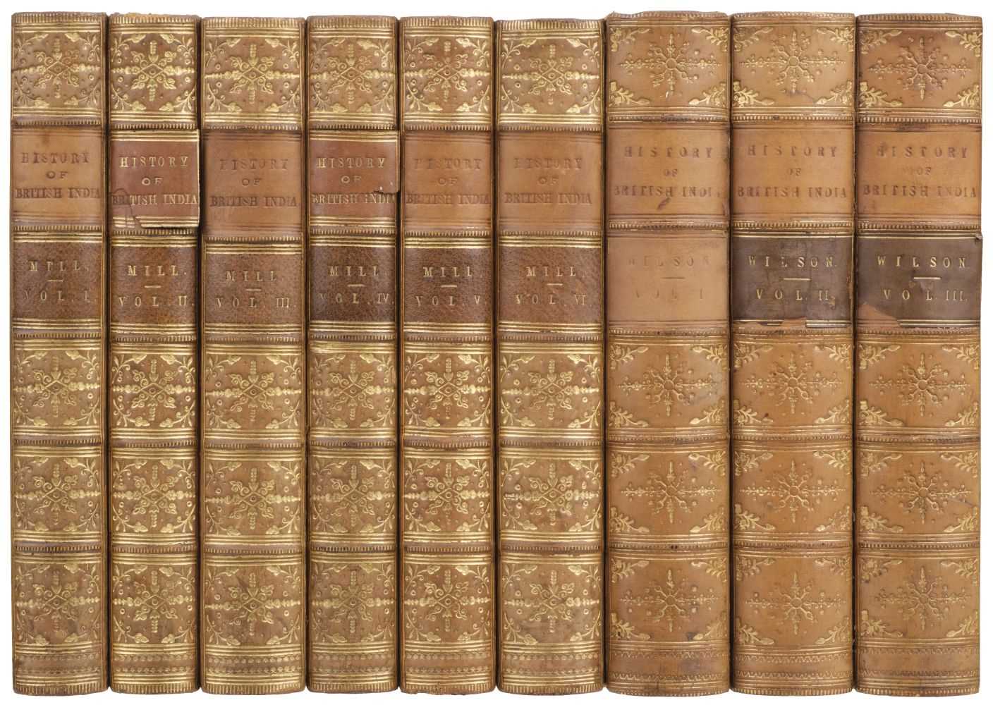 Lot 148 - Mill (James). The History of British India, 6 volumes, 3rd edition, 1826