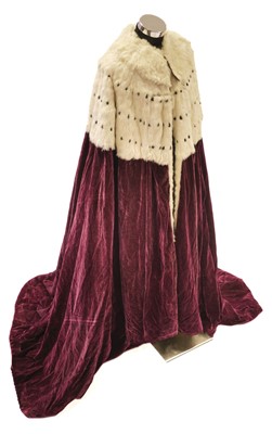 Lot 291 - Coronation robes. A collection of robes and coronets, 1901 & later