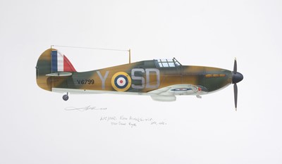 Lot 222 - Valo (John C., circa 1963). Hawker Hurricane Mk. I