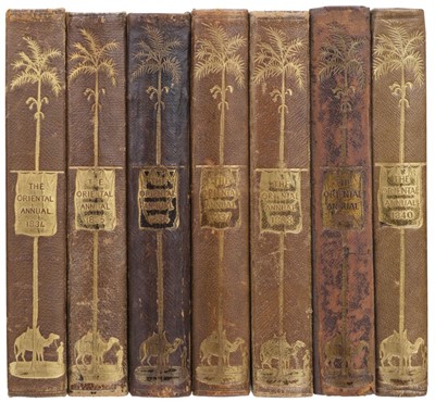 Lot 155 - Daniell (William, and John Hobart Caunter). Oriental Annual, 7 volumes, 1834-40