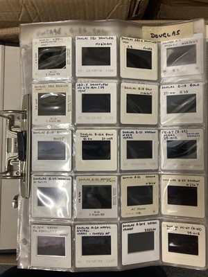 Lot 244 - Aviation Slides. Civil and Military aircraft slide collection, 1970-1990s