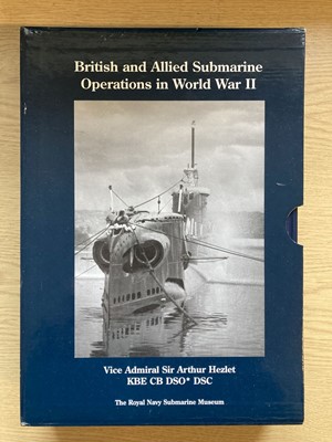 Lot 27 - Hezlet (Vice Admiral Sir Arthur). British and Allied Submarine Operations in World War II