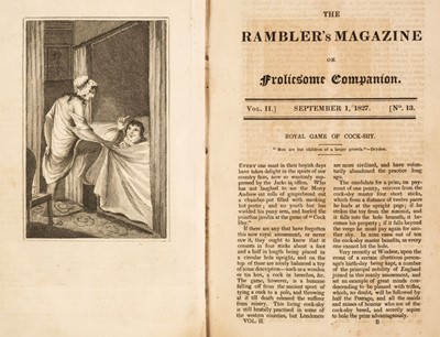 Lot 393 - Erotica. The Rambler's Magazine or Frolicsome Companion, vol. 2, Sept 1827 to Feb 1828