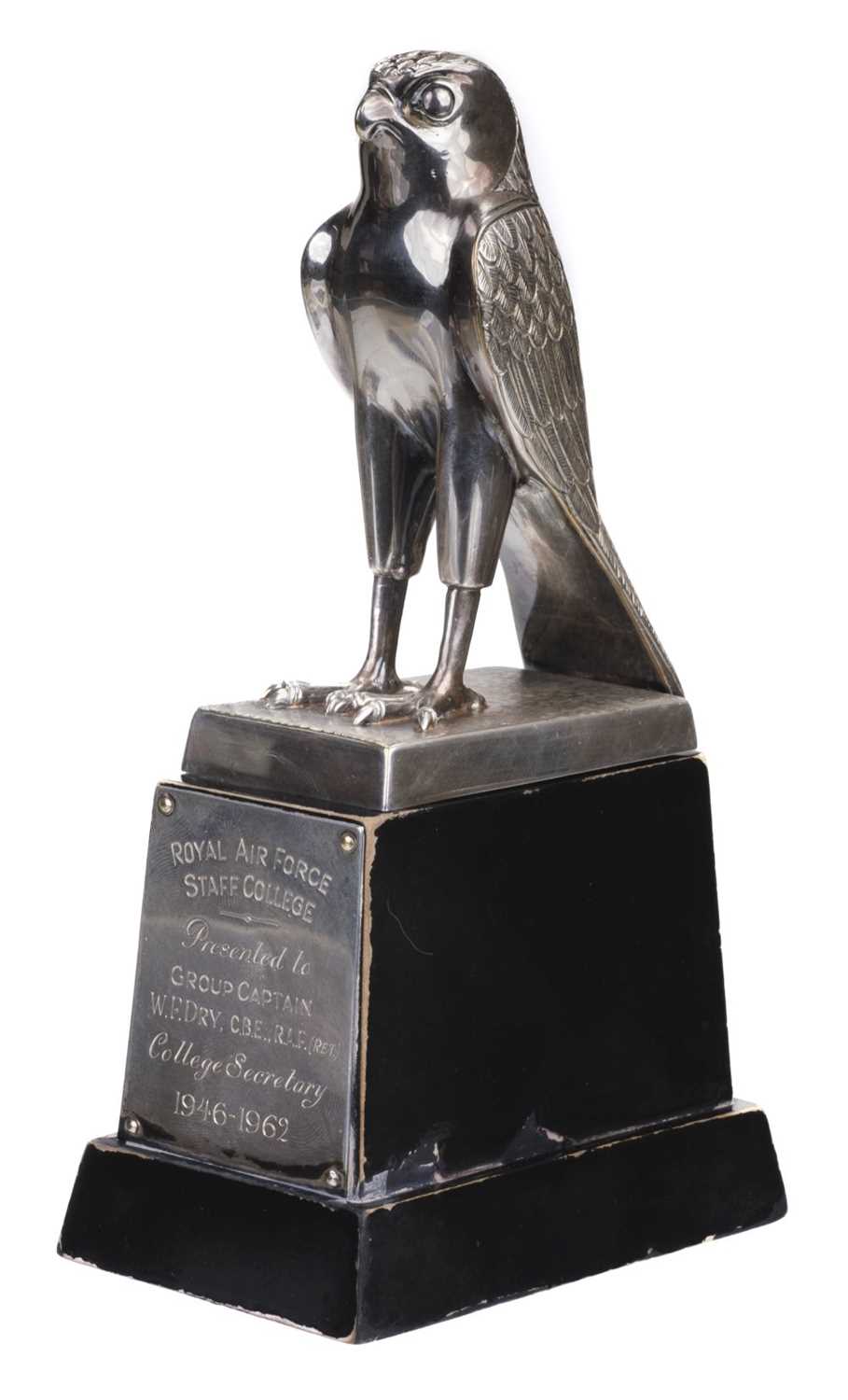 Lot 374 - Schneider Trophy. A Royal Air Force silver-plated trophy