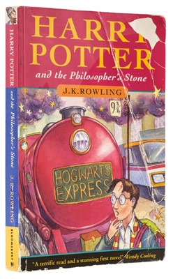 Lot 886 - 1997 Rowling (J.K). Harry Potter and the Philosopher's Stone, 1st paperback edition, 1st printing, 1997