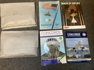 Lot 343 - Concorde. A collection of Concorde memorabilia