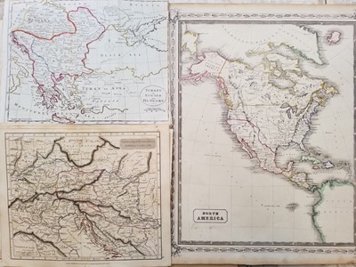 Lot 256 - Foreign Maps. A collection of approximately 65 maps, 18th & 19th century