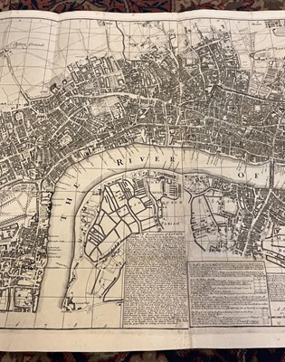 Lot 264 - London. Smith (Joseph). A new and exact plan of the cities of London & Westminster..., 1725
