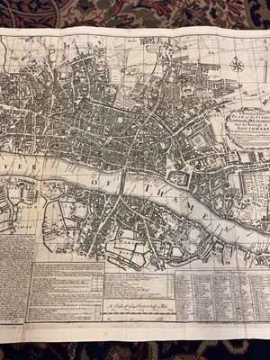 Lot 264 - London. Smith (Joseph). A new and exact plan of the cities of London & Westminster..., 1725