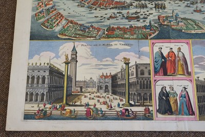 Lot 280 - Venice. Merian (Matthaus), Venetia, Joachim Ottens, Amsterdam, circa 1745