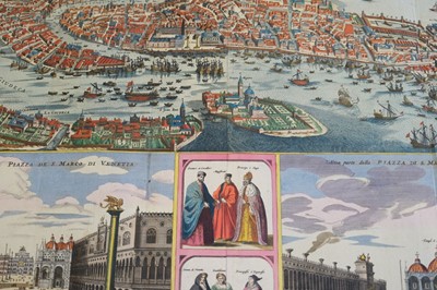 Lot 280 - Venice. Merian (Matthaus), Venetia, Joachim Ottens, Amsterdam, circa 1745