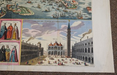 Lot 280 - Venice. Merian (Matthaus), Venetia, Joachim Ottens, Amsterdam, circa 1745