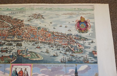 Lot 280 - Venice. Merian (Matthaus), Venetia, Joachim Ottens, Amsterdam, circa 1745