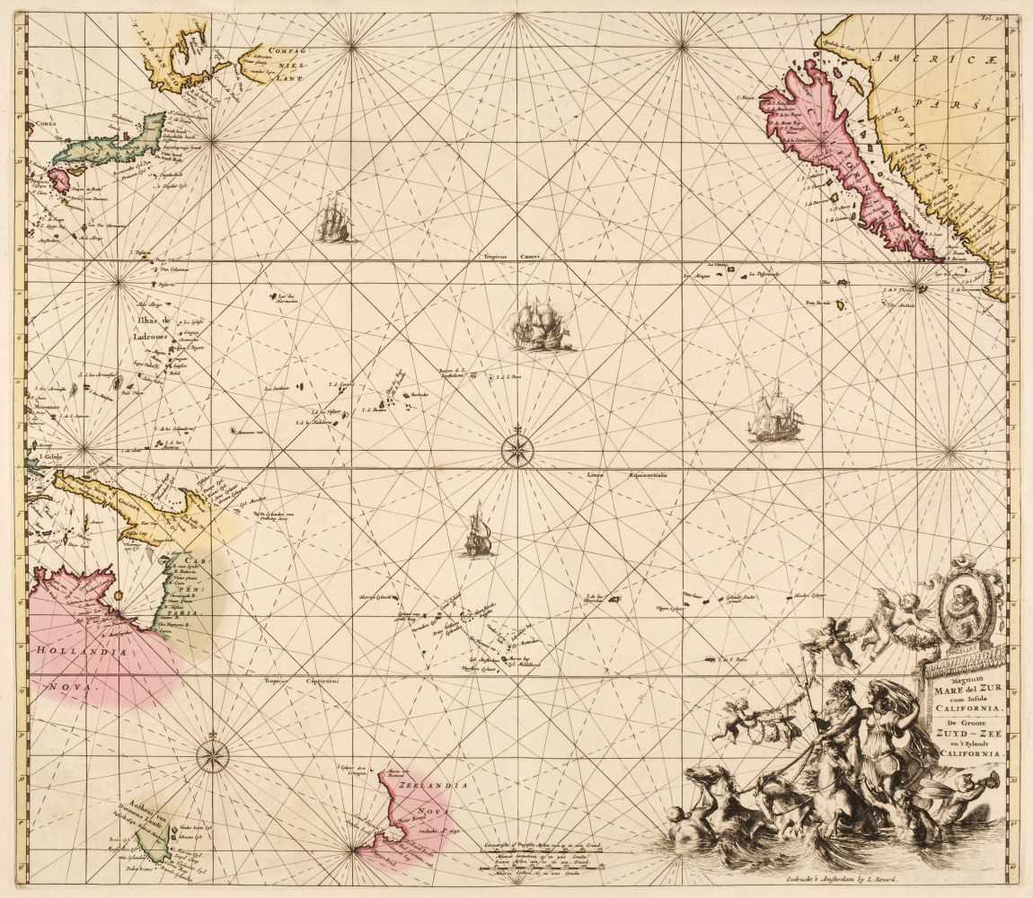 Lot 270 - Pacific Ocean. Renard (Louis), Magnum Mare del Zur..., 1715