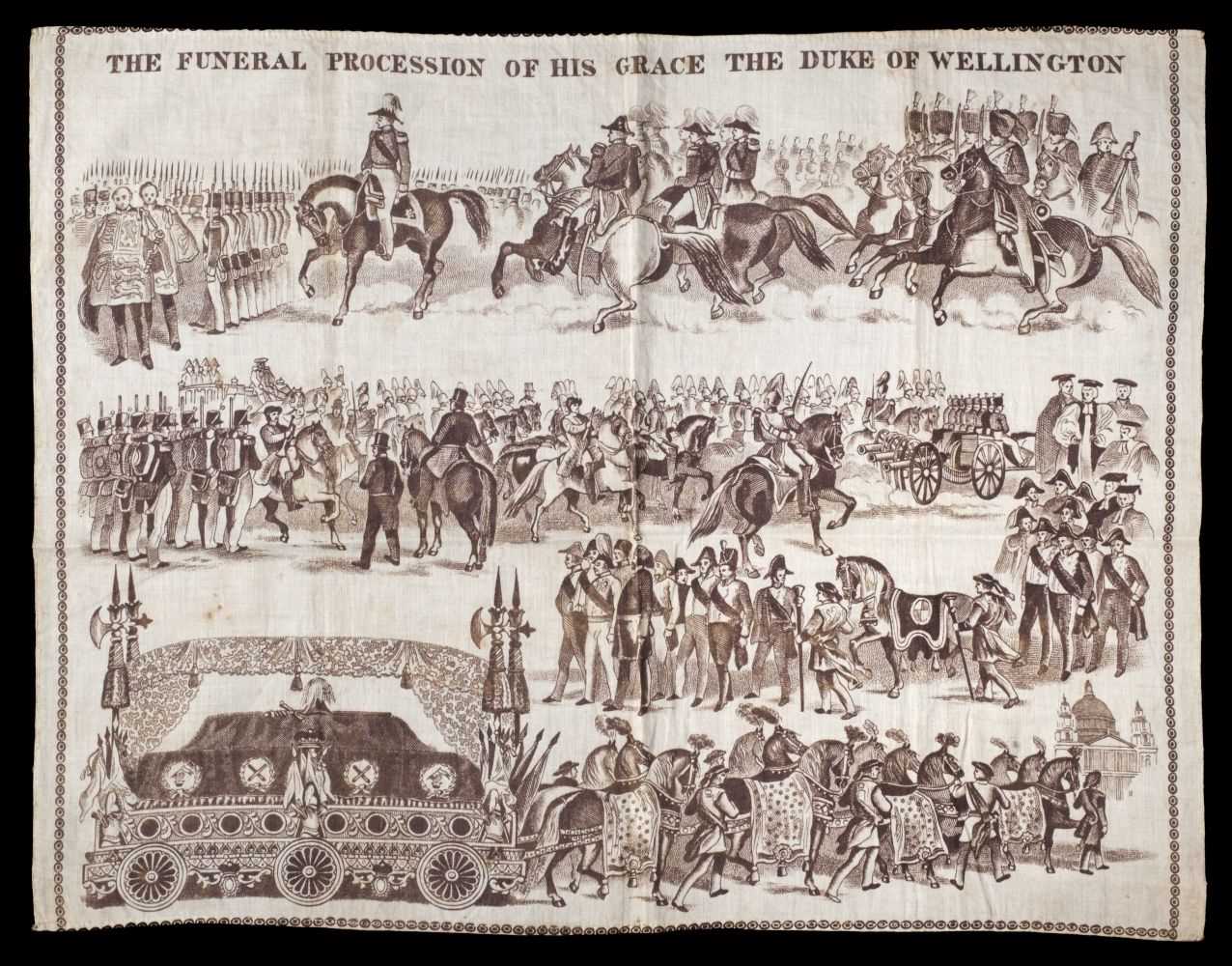 Lot 452 - Wellington (Arthur Wellesley, 1st Duke of). The Funeral Procession ..., 1852