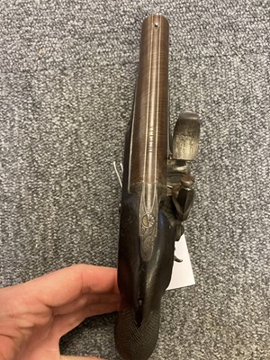 Lot 150 - Pistol. A George III Irish flintlock pistol by Rigby & Son, Dublin