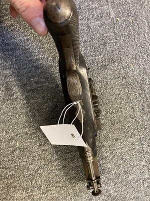 Lot 150 - Pistol. A George III Irish flintlock pistol by Rigby & Son, Dublin