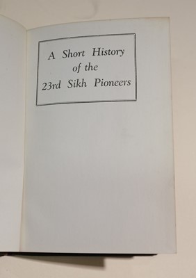 Lot 11 - Bamford (P.G). 1st King George V's Own Battalion, The Sikh Regiment, 1st edition, 1948
