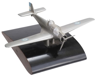 Lot 300 - Model Aircraft. A rare 1930/40s metal model of an Argentinian Ae.M.E.-1/2