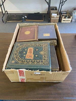 Lot 71 - Photograph albums. A large & assorted collection of 24 photograph albums, 19th & early 20th century