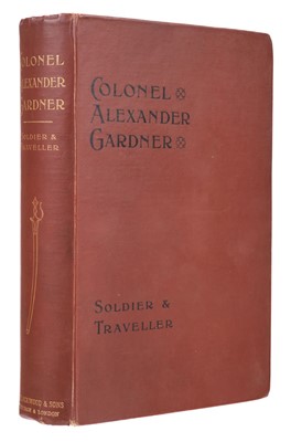 Lot 86 - Pearse (Hugh). Soldier and Traveller, Memoirs of Alexander Gardner, 1st edition, 1898