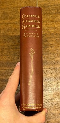 Lot 86 - Pearse (Hugh). Soldier and Traveller, Memoirs of Alexander Gardner, 1st edition, 1898