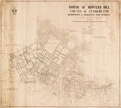 Lot 279 - Sydney. Parish of Hunters Hill, County of Cumberland, Metropolitan & Parramatta..., 1907